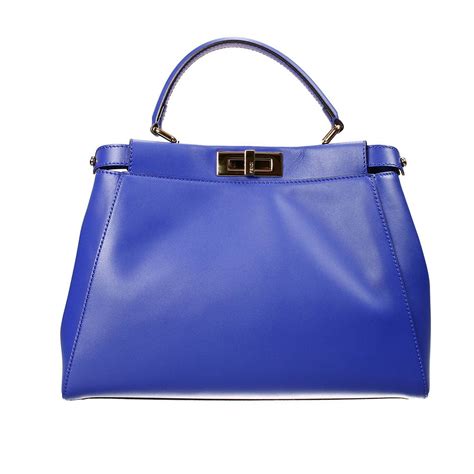 blue fendi handbag|fendi medium pouch.